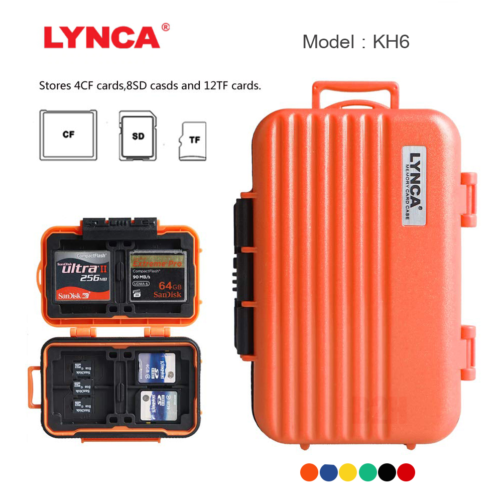 กล่องใส่การ์ด LYNCA KH6 MEMORY CARD BOX